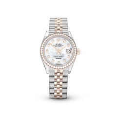 Rolex Datejust 31 278381RBR White MOP Jubilee