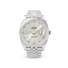 Rolex Datejust 41 126334 Silver Index Jubilee