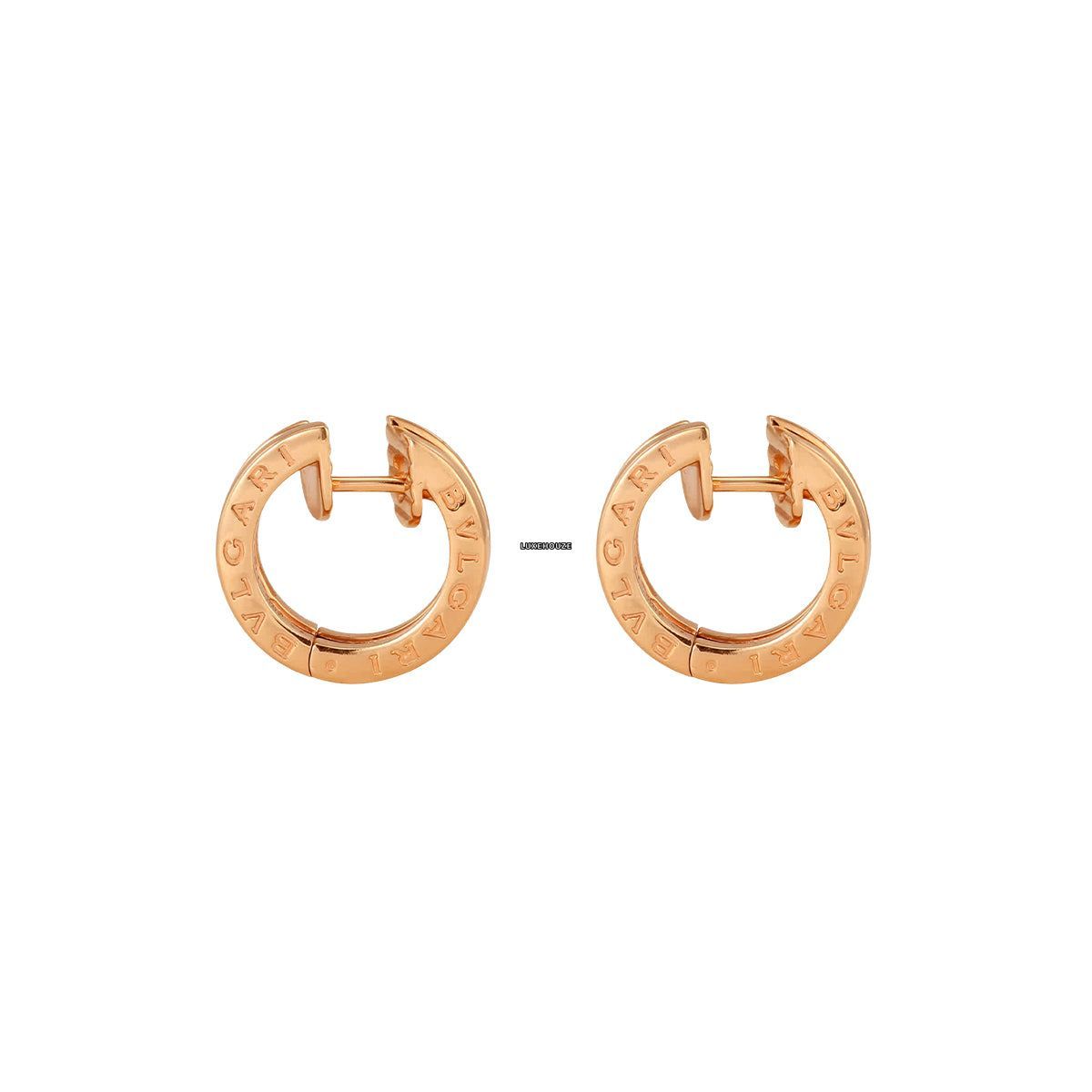 Bulgari B.ZERO1 EARRINGS 348036 Rose Gold