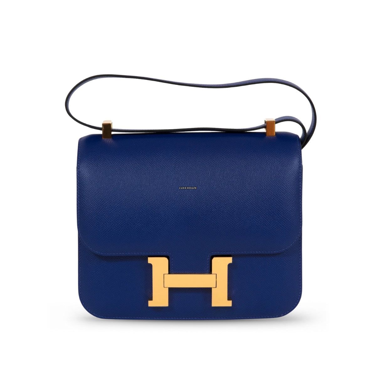 Hermes Constance 24 Blue Electric Epsom GHW A