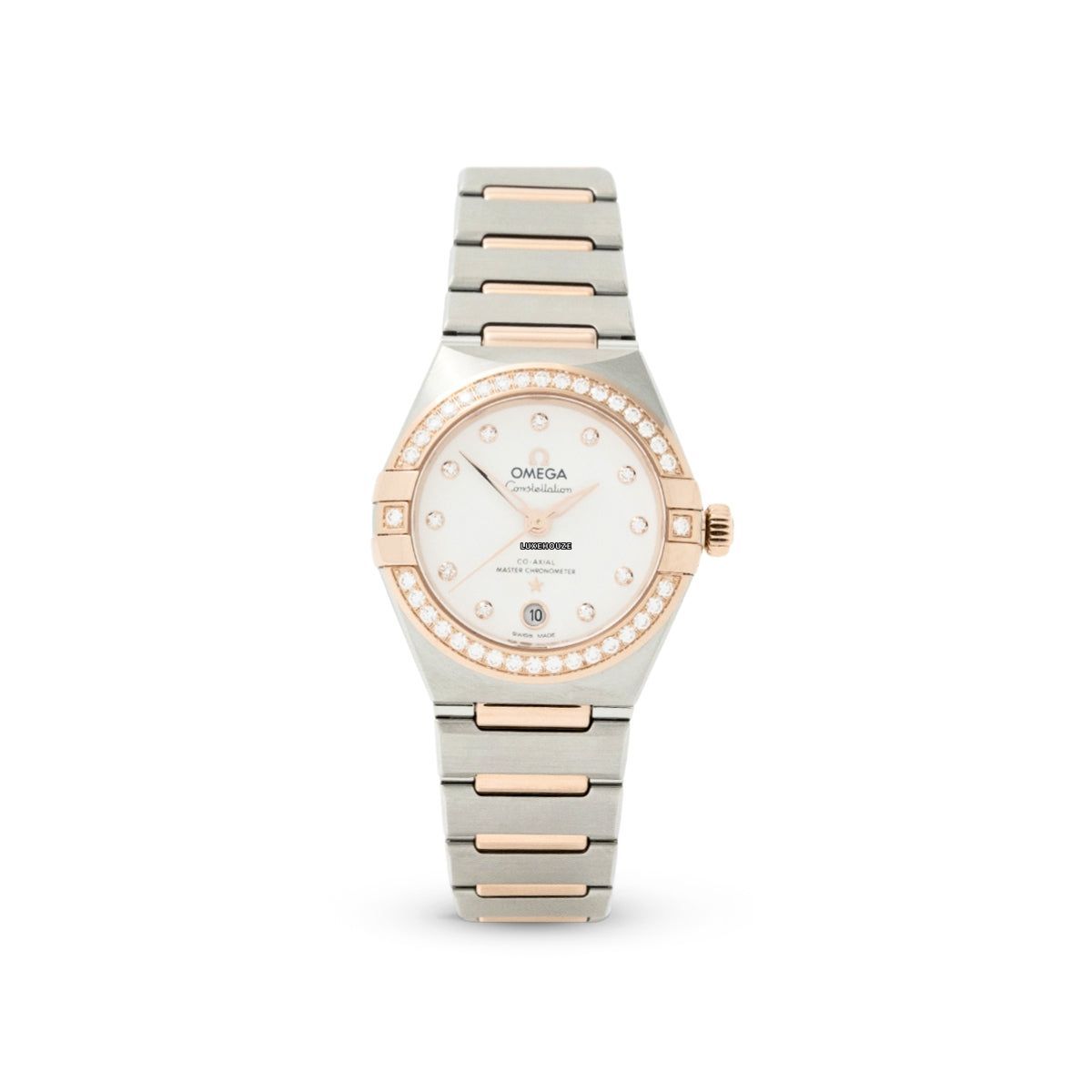 Omega Constellation 29 13125292052001 White Dial, Bracelet