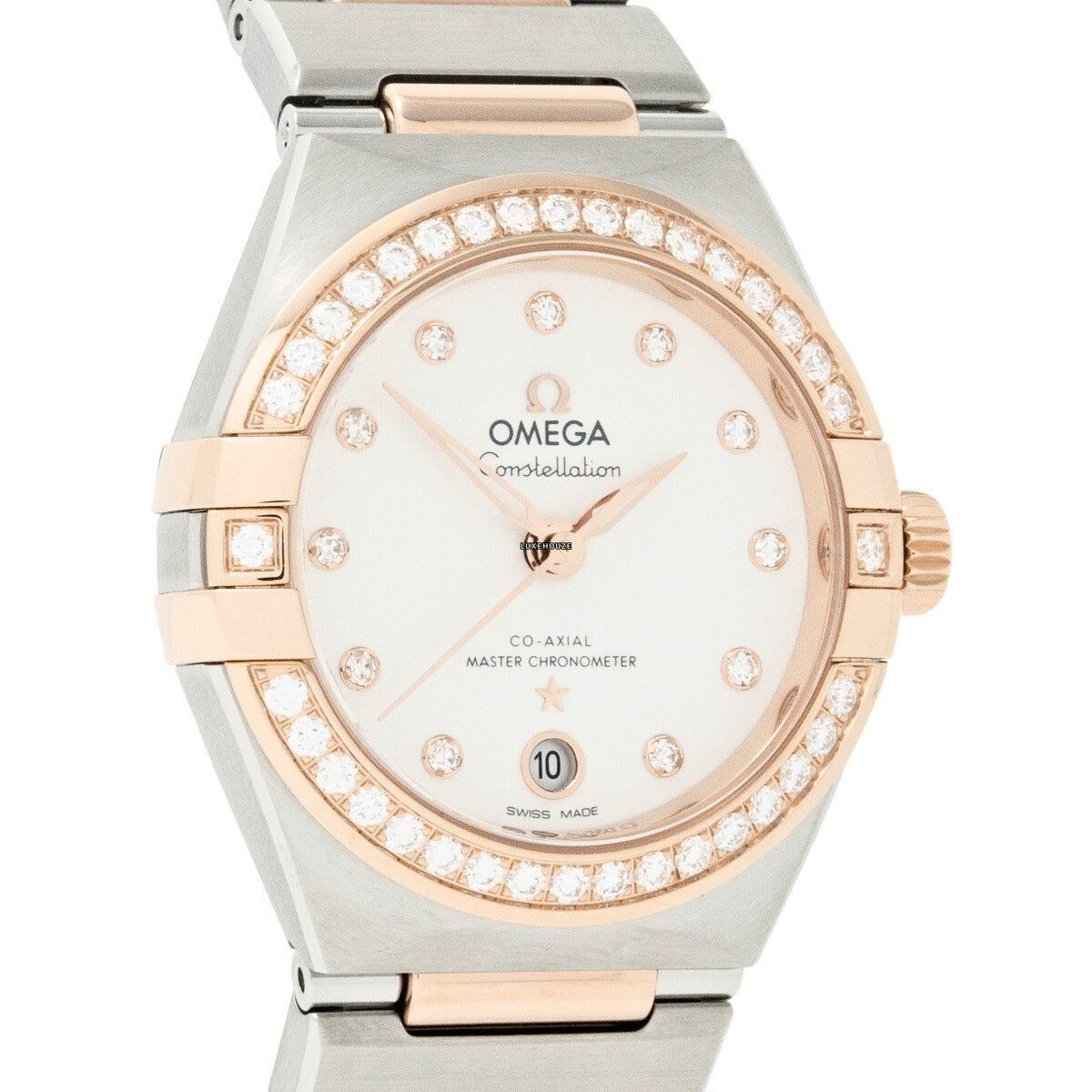 Omega Constellation 29 13125292052001 White Dial, Bracelet