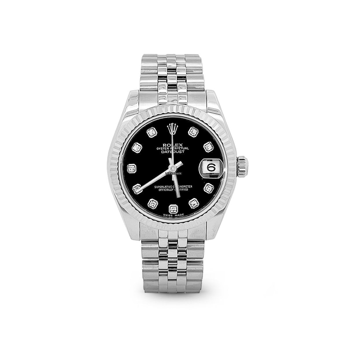 Rolex Datejust 31 178274G Black Jub M Series