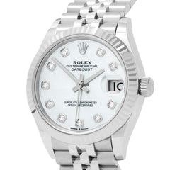 Rolex Datejust 31 278274NG White MOP Jubilee