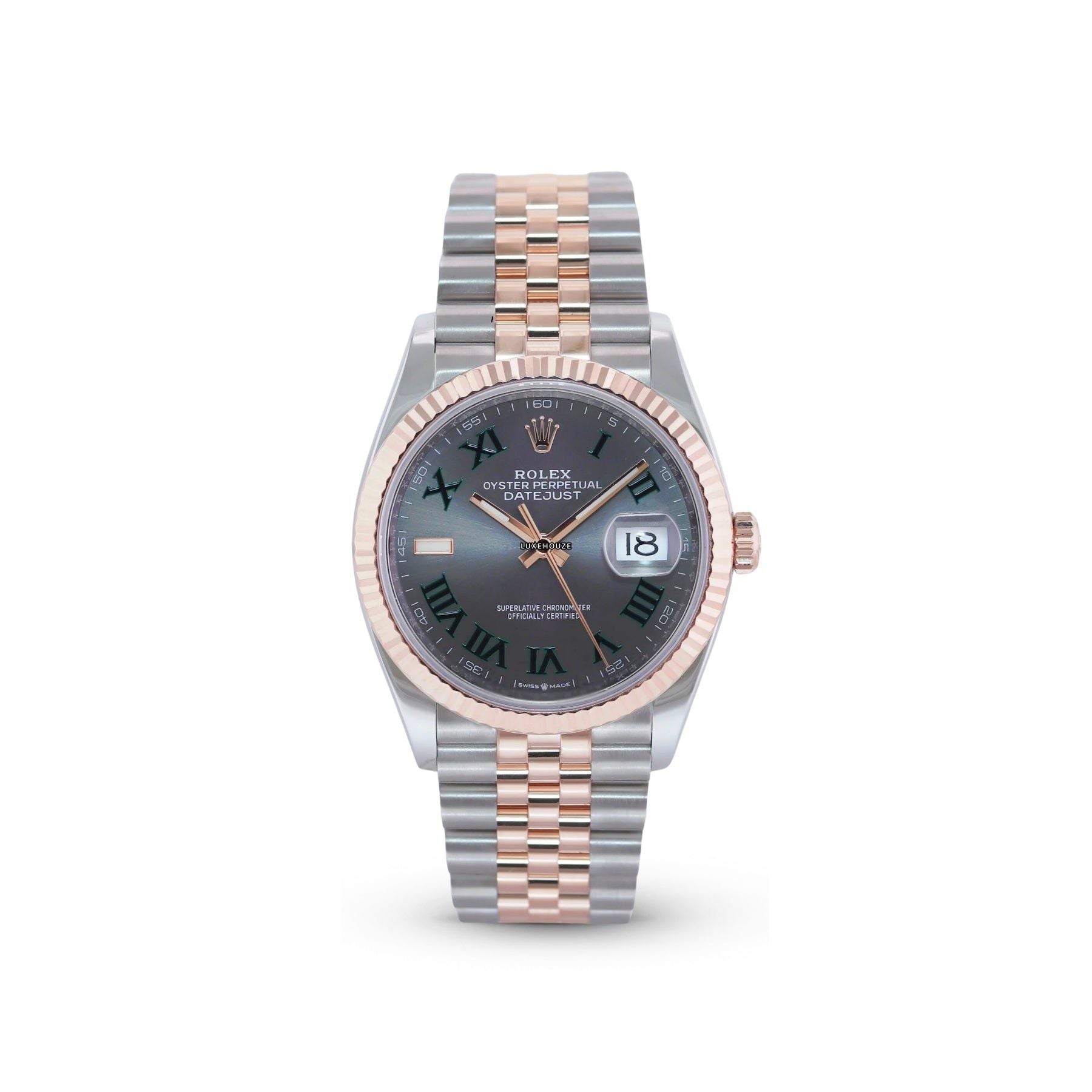 Rolex Datejust 36 126231 Wimbledon Jubilee Grey