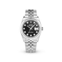 Rolex Datejust 36 126234G Black Dial Jubilee