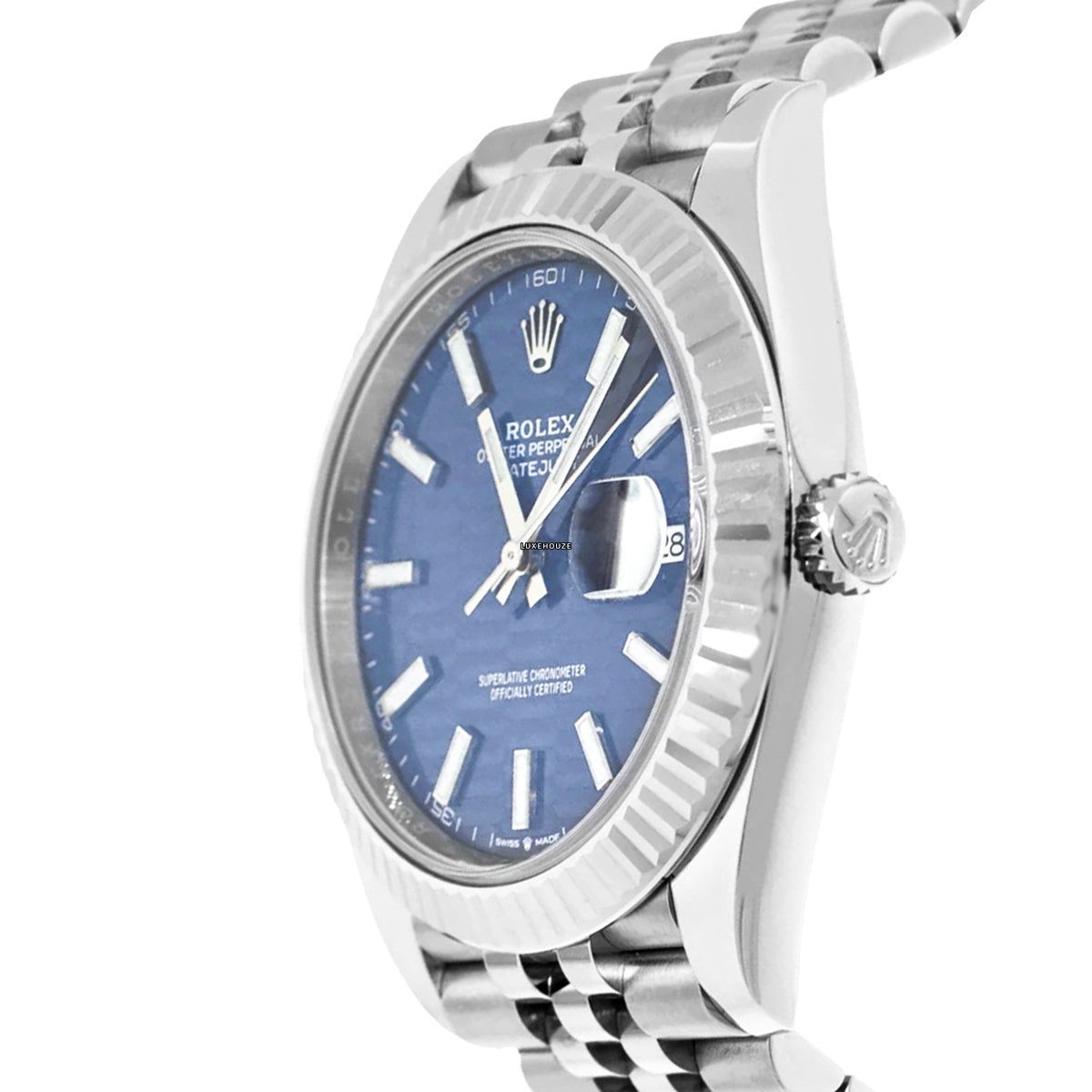 Rolex Datejust 41 126334 Blue Motif Jubilee