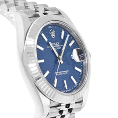 Rolex Datejust 41 126334 Blue Motif Jubilee