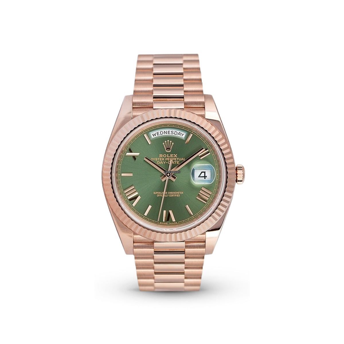 Rolex Day-date 40 228235 Green Roman