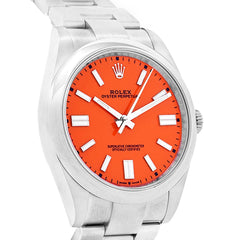 Rolex Oyster Perpetual 41 124300 Coral Red