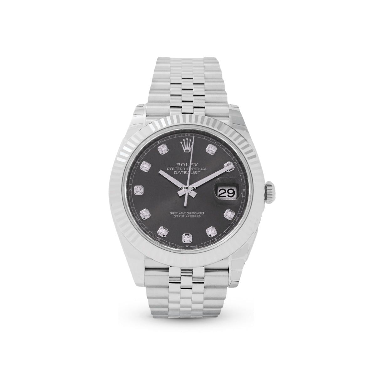 Rolex Datejust 41 126334G Grey Jubilee