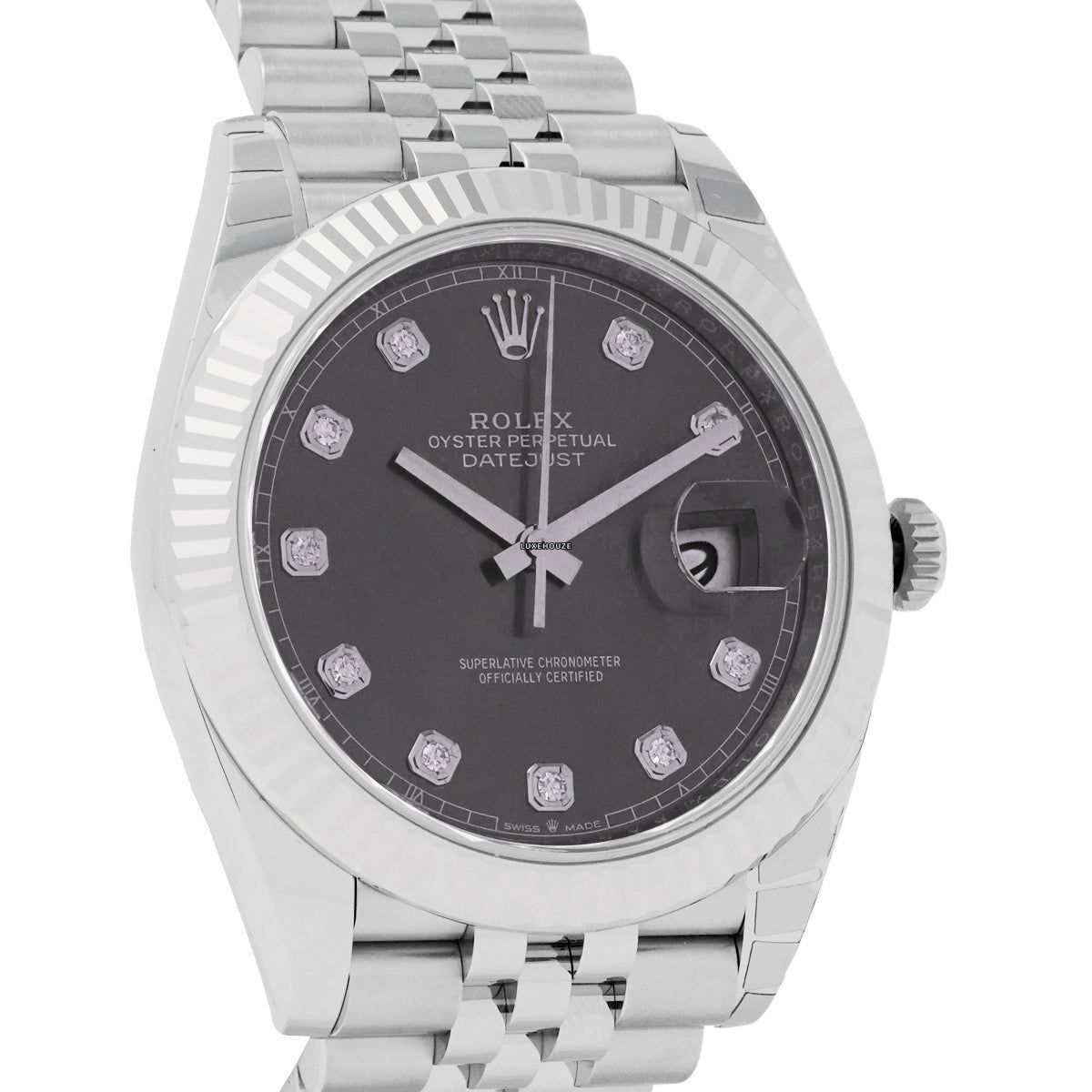 Rolex Datejust 41 126334G Grey Jubilee