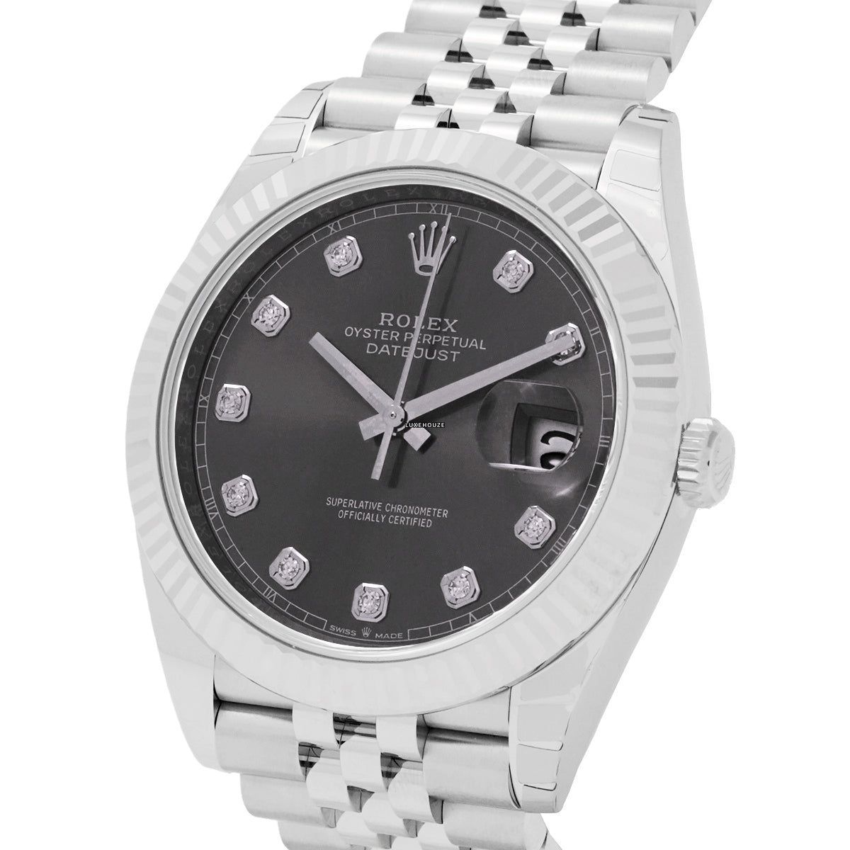 Rolex Datejust 41 126334G Grey Jubilee