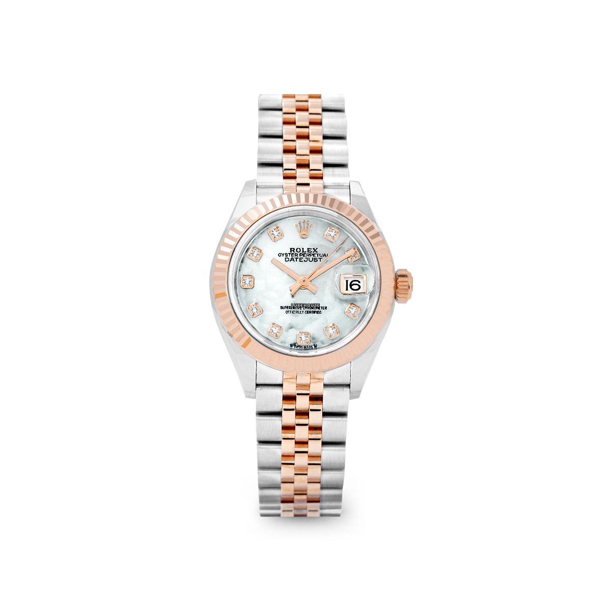 Rolex Lady-Datejust 28 279171NG White MOP Jubilee