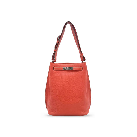 Hermès So Kelly 22 Sanguine Togo PBHW R