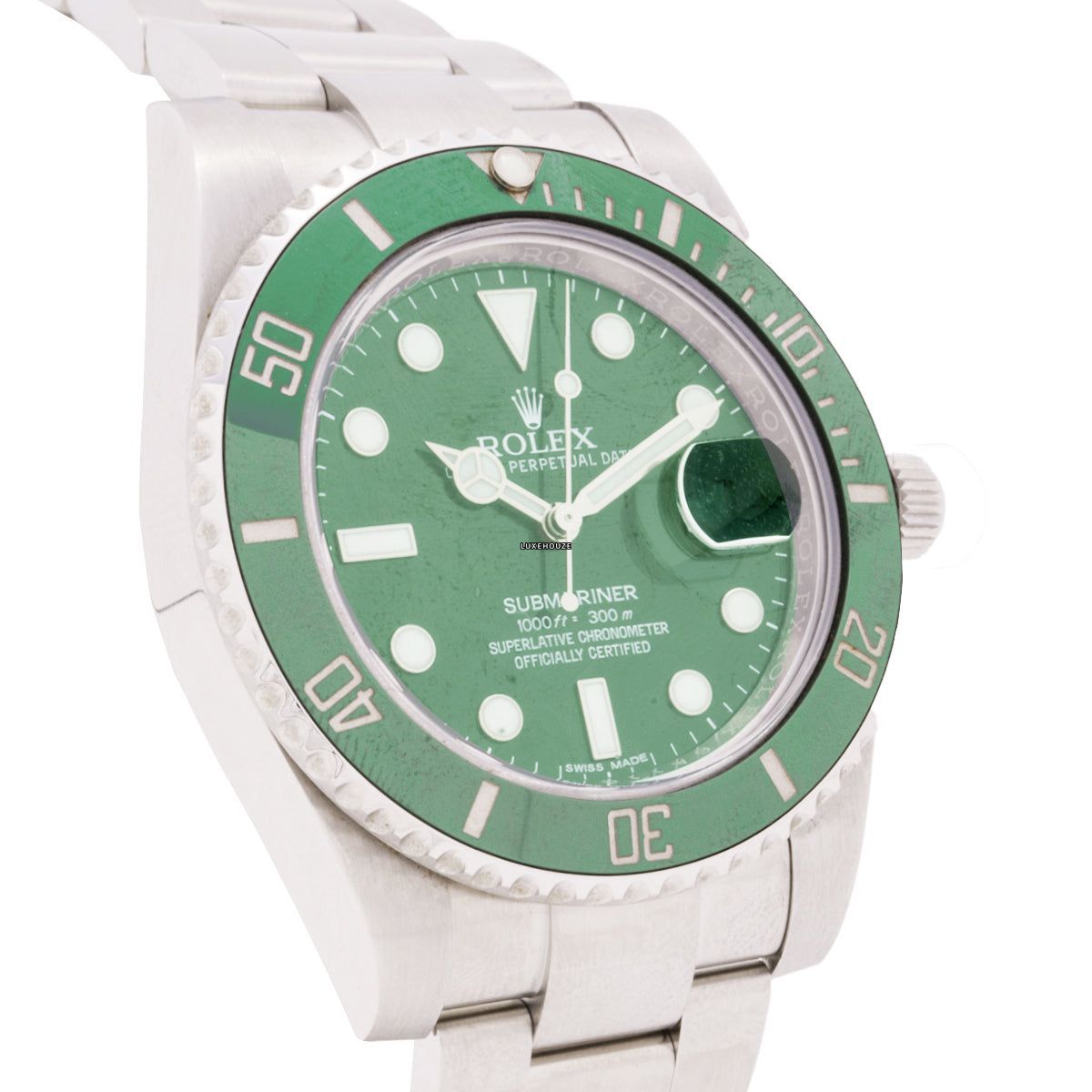 Rolex Submariner Date 116610LV Green