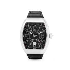 Franck Muller Vanguard V 41 SC DT AC.NR (NR.NR AC) (Black Dial, Black Numbers)